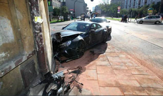 Poolse Mercedes-Benz SL 65 AMG Black Series heeft ongelukkig leven