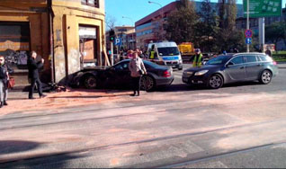 Poolse Mercedes-Benz SL 65 AMG Black Series heeft ongelukkig leven