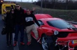 Dj Afrojack accidenta su Ferrari 458 Italia