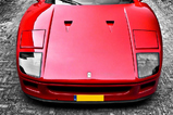 Avistado Ferrari F40 con preciosas fotografías