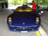 Avistamiento del día: Espectacular Ferrari 599 HGTE Blue tour de France.