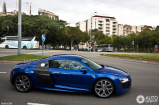 Avistamiento del día: Audi R8 V10 en Sepang blue
